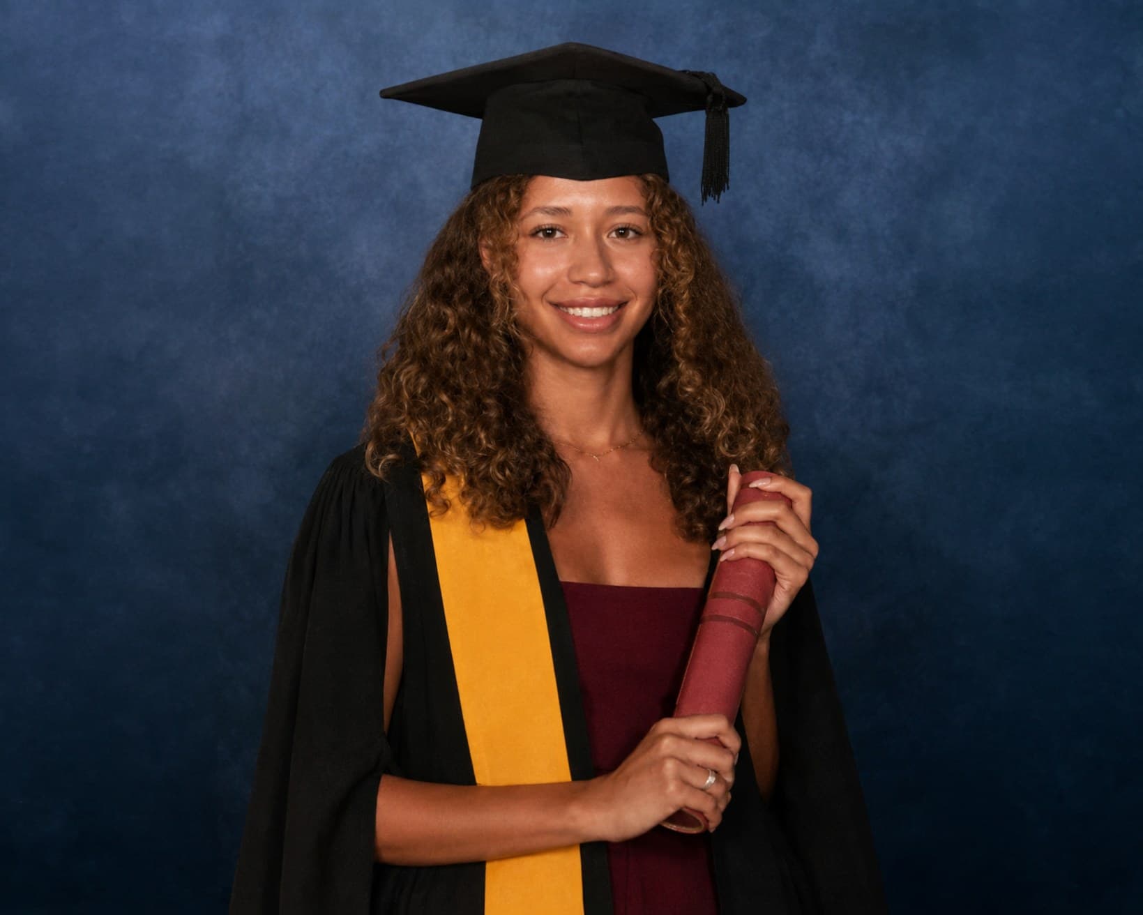 Sammy on her graduation day at King’s College London